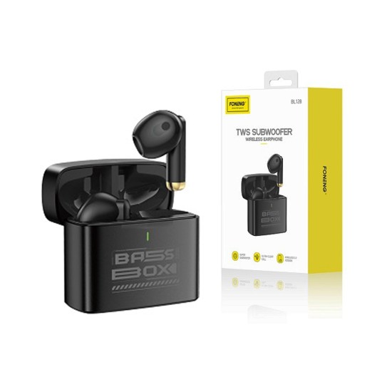 Foneng TWS Wireless Earphones BL128 BT 5.3V Black